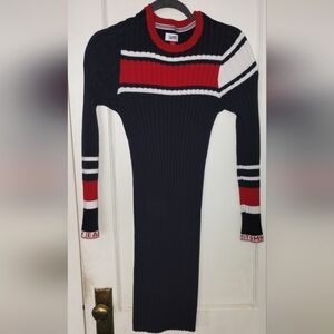 Tommy Hilfiger long sleeve dress (stretchy form fitting knitted fabric)